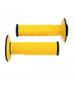 RTECH RACING DUAL COMPOUND SOFT GRIPS (YELLOW/118 MM)