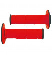 RTECH RACING DUAL COMPOUND SOFT GRIPS (RED/118 MM)