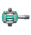 HT M1 CROSS COUNTRY PEDALS (CYAN GREEN)