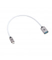 CABLE CONECTOR USB-A/C CINQ (25 CM)
