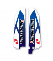 ONE INDUSTRIES FORK GUARDS DECALS YAMAHA YZ 80, YZ 85 (1993-2010)
