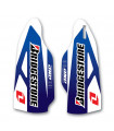 ONE INDUSTRIES FORK GUARDS DECALS YAMAHA YZ, YZF (2008-2010)