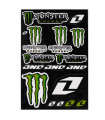 ONE INDUSTRIES MONSTER ENERGY DECALS SHEET
