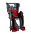 BELLELLI LITTLE DUCK STANDARD MULTIFIX CHILD REAR BIKE SEAT (GREY/RED)