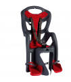 BELLELLI PEPE STANDARD MULTIFIX CHILD REAR BIKE SEAT (GREY/RED)