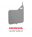 UFO VENTED FRONT NUMBER PLATE HONDA CR, CRF (2004-2007)