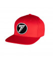 SEVEN DOT PATCH CAP (RED)