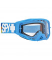 SPY FOUNDATION SPEEDWAY MATTE BLUE GOGGLES (HD CLEAR LENS)