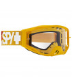 SPY FOUNDATION SPEEDWAY MATTE GOLD GOGGLES (HD CLEAR LENS)