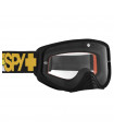 SPY WOOT MX SPEEDWAY MATTE BLACK GOGGLES (HD CLEAR LENS)