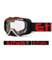 ETHEN 05R ENDURO BLACK-RED GOGGLE (CLEAR LENS)