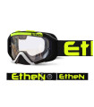 ETHEN 05R ENDURO BLACK-YELLOW GOGGLE (CLEAR LENS)