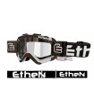 ETHEN 05R MUD WHITE-BLACK ROLL OFF GOGGLE (CLEAR LENS)