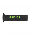 DOMINO DUAL COLORED ROAD GRIPS (BLACK/GREEN)