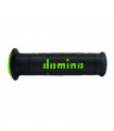 DOMINO XM2 SUPERSOFT ROAD GRIPS (BLACK/GREEN)