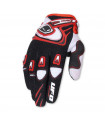 UFO AIRBASE RED VENTILATED GLOVES (SIZE: S)