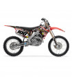 ONE INDUSTRIES H&H ROCKSTAR GRAPHICS KIT + SEAT COVER HONDA CRF 450 (2007-2008)